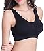 Plus Size Yoga Sports Bras for Women Low-Impact Activity Sleep Bra with Removable Pads