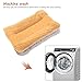 Magic Dog Bed Pillow with Removable Cover Orthopedic Pet Mattress Premium Material