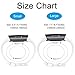 Vancle Bands Compatible with Fitbit Charge 3 Bands for Women Men, Sport Accessory Replacement Charge 3 Wristband Small Large for Fitbit Charge 3 SE and Fitbit Charge 3 (White, Small)
