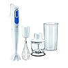 Braun MultiQuick 3 MQ3025 Hand Blender, Omelette Mixer, 2 Speeds, Splash Control, Dishwasher Safe parts, 350ml Chopper…