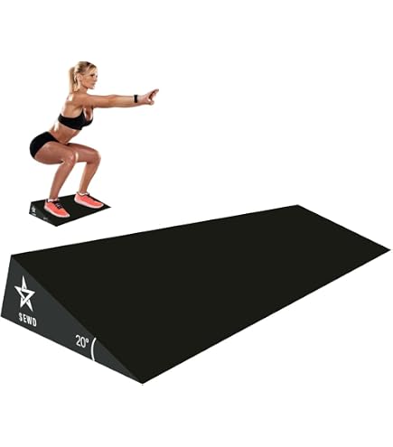 Planche D'étirement Pour Mollets - Cale De Squat Antidérapante En EVA - Portable Et Légère - Pour Yoga Et Rééducation