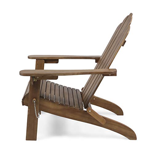 Christopher Knight Home Cara Outdoor Foldable Acacia Wood Adirondack