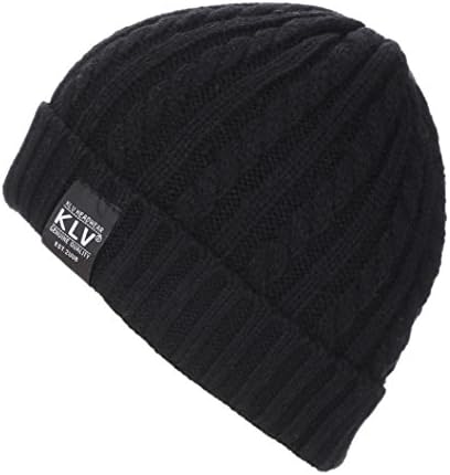 Leoy88 KLV Knit Cap by Leoy88,Warm Winter Round Beanie Hats Perfect for Women & Men