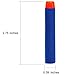 Sportsun 400pcs Refill Bullet Darts for N-strike Elite Rampage/Retaliator Series Blasters Kid Toy Gun- Reliable Long distance,Color Blue and Orange