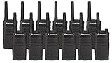 12 Pack of Motorola RMU2040 Two Way Radio Walkie