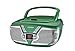 Sylvania Portable CD Boombox with AM/FM Radio, Retro Style, (Green)thumb 1
