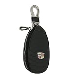 New 1pcs Black Leather Eye Drop Shape Car Key