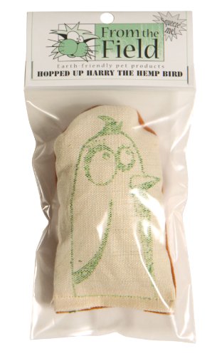 From The Field Hopped Up Harry The Hemp Bird Catnip Toy