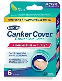 DenTek Canker Cover Patch, 6 Count - Pack of 2