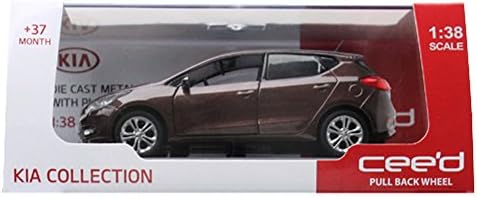 KIA SEED 1:38 Die Cast Metal Car- Brown