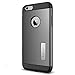 iPhone 6s Plus Case, Spigen [Slim Armor Volt] Built-In Wireless Charge Receiver [Gunmetal] Great Protection Case for iPhone 6 Plus (2014) / 6s Plus (2015) - Gunmetal (SGP11566)