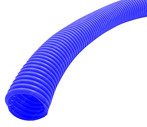 1/2" Split Wire Loom Tubing (Polyethylene) - 100FT - Blue