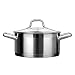 Duxtop Professional Stainless steel Cookware Induction Ready Impact-bonded Technology (4.2Qt Casserole) primary