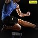 Yosoo Thigh Wrap - Adjustable Neoprene Hamstring Brace for Pulled Hamstring Strain Injury Tendonitis Rehab and Recovery, Fits Men and Women, Black