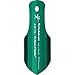 The Deuce Ultralight .6oz Backpacking potty Trowel,Hi-Vizability Lime