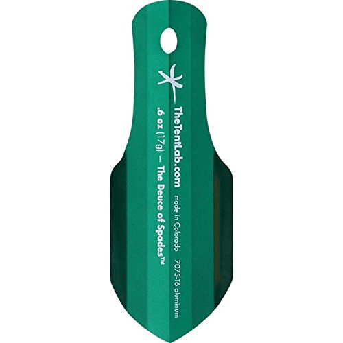 The Deuce Ultralight .6oz Backpacking potty Trowel gold - Thumbnail 4