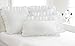 Fresh Ideas Ruffled Bed Pillow Shams with Embroidered Eyelet Detail, Standard, White, 2-Pack