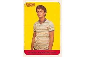 Charlie Heaton trading card (Steve Harrington, Stranger Things) 2018 Topps Netflix Sticker #10