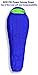 Hyke & Byke Eolus 0°F Cold Weather Mummy Hiking & Backpacking Sleeping Bag - Goose Down 800 FP 4 Season Sleeping Bags for Adults - Ultralight with Compression Stuff Sack (Blue/Lime Green, Regular)