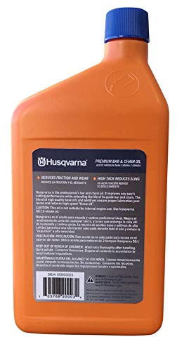 Husqvarna X-Guard Premium All Season Mineral Bar and Chain Oil, Chainsaw Oil photo 9