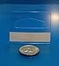 T'z Tagz Brand 100 Clear Slot Hang Tabs Slatwall Hook Hangers