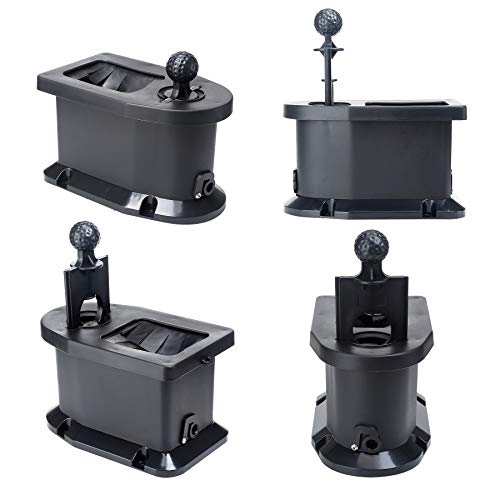 10L0L Golf Cart Club and Ball Cleaner/Washer, Universal Club Cleaner
