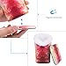 MoKo Eyeglasses Holder, Modern Velvet Plush Lined PU Leather Household Magnetic Holder Protective [Anti-scratch] [Dustproof] Stand Case for Eyeglass and Sunglasses, Mixed Colors