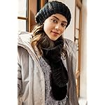 accsa Women Winter Soft Faux Fur Wrap Collar Shrug for Winter Coat accsa Women Winter Soft Faux Fur Wrap Collar Shrug for Winter Coat