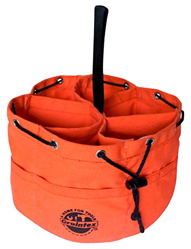 Graintex GB2890 Grab Bag Orange Color Canvas
