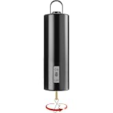 Black Battery Motor Wind Spinner Rotatable Hook Patio Garden Decor | Rotating Wind Spinner with Hook Battery Operated Multi Purpose for Garden Patio Yard Hanging Decor (Not Included Battery)