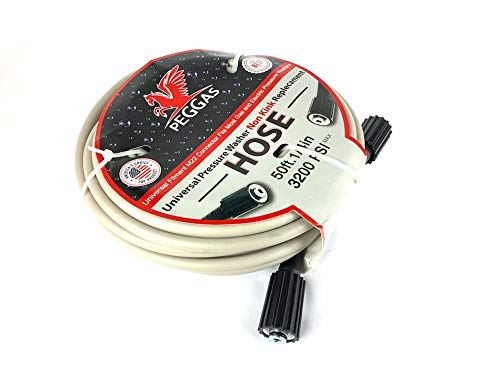 image for PEGGAS ✦ 3200 PSI High Pressure Washer Hose - M22 Connector - Power 