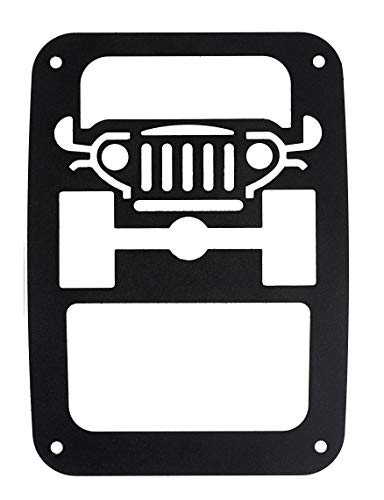 BMS Jeep Wrangler JK/JKU Tail Light Guards (JPF3)