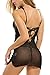 Avidlove Women Sexy Transparent Lingerie Lace Babydoll Irregular Lace Hollow Chemises