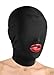 Blindfold Mask Spandex Padded Blindfold Eye Face Mask Open Mouth Hood Head Opening Balaclava Erotic Mask