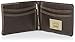 Levi's Men's Slim Front Pocket Wallet With Money Clip