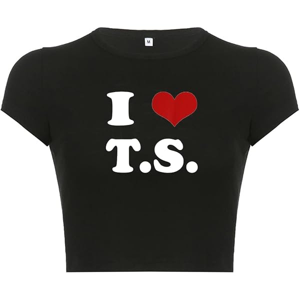 Amazon.com: I Love (Heart) TS T-Shirt : Clothing, Shoes & Jewelry