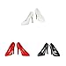 MagiDeal Black 1/6 Scale High Heeled Shoes For 12