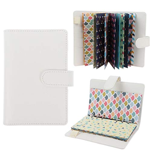 28 Pieces Budget Binder with Envelopes, PU Leather Money Organizer Cash