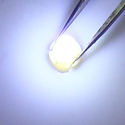 uxcell 10Pcs T4.2 White LED Dashboard Panel Gauge Light Lamp Bulb for Car Interior