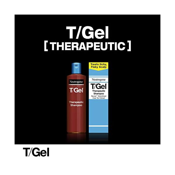 Neutrogena T/Gel Therapeutic Shampoo Treatment for Itchy Scalp and Dandruff, Fresh rain,250 ml