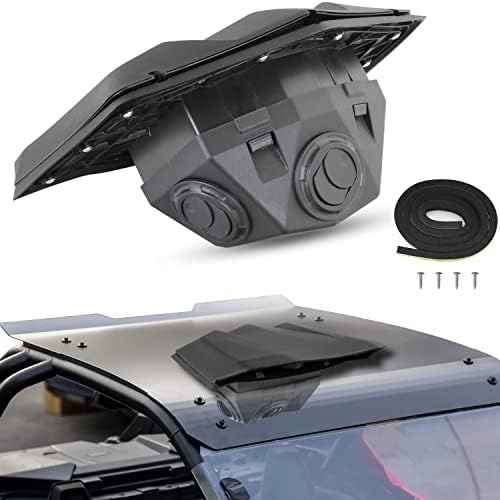 SAUTVS Flat Aluminum Roof Ram Air Kit for Polaris RZR XP/ XP4 1000 2014