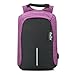 College Laptop Backpack, Anti-theft Waterproof Business Backpack with USB Port
