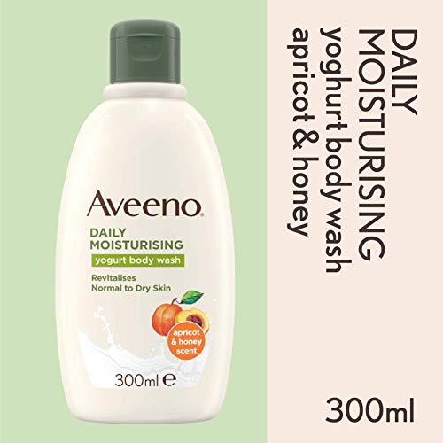 aveeno yogurt body wash apricot