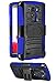 LG G3 Vigor Case, CASEFORMERS Duo Armor for LG G3 Vigor Combo Case with Stand and Holster - Blue (Compatible with LG G3 Vigor, G3 Mini Version Only)