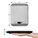 MUELLER Digital Kitchen Mechanical Scale, 30% Greater Accuracy Quad Transducer, Multi-Function Back-Lit LCD, Stainless Steel, 11 lbs, 5 kg (Batteries Included)