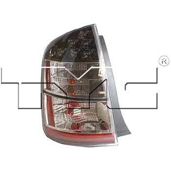 Amazon.com: CarLights360: Fits 2004 2005 Toyota Prius Tail Light Assembly Driver Side (Left) w ...