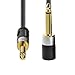 Mediabridge™ Ultra Series Right Angle Guitar Instrument Cable (25 Feet) - 1/4 Inch Right Angle to 1/4 Inch Straight (Part# MC-14R-14S-25)