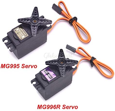 HEASEN 1PCS 13KG 15KG Servos Digital MG995 MG 995 / MG996R MG996 Servo Metal Gear for Car Truck RC Model Helicopter Boat