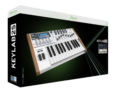 Arturia 230411  keylab 25 hybrid usb/midi keyboard cont…