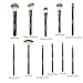 XUCOO Professional Makeup Brushes Set 11 Pcs Foundation Contour Blending Eyeshadow Lip Brush Blush Brush Travel set